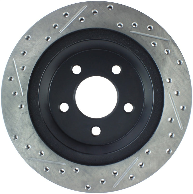 Stoptech 127.61046L Slotted & Drilled Sport Brake Rotor
