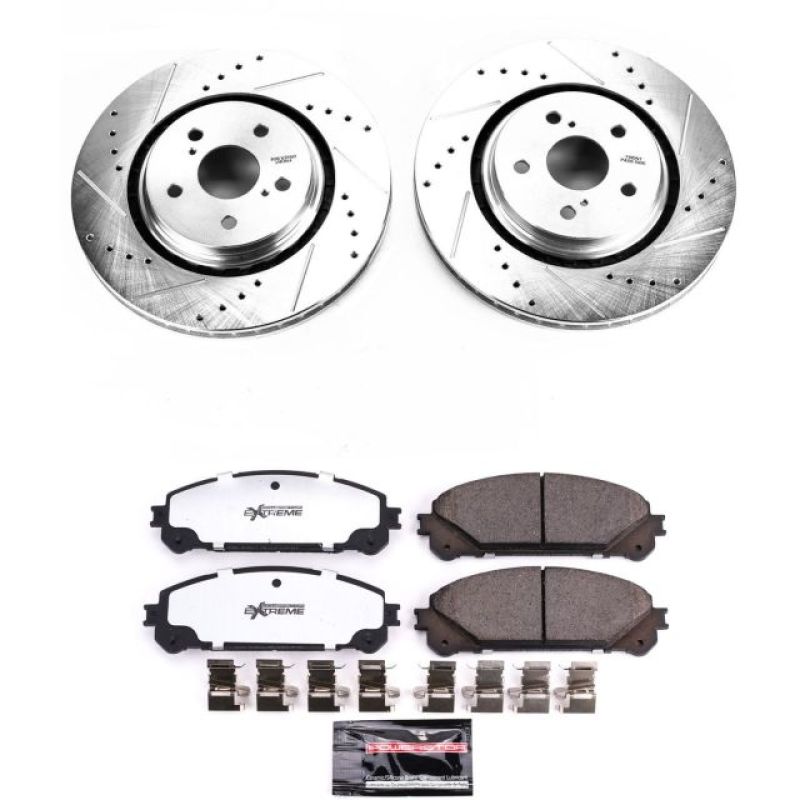 PowerStop K7688-36 16-18 fits Lexus RX350 Front Z36 Truck & Tow Brake Kit