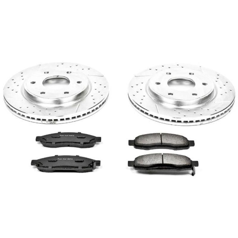 PowerStop K211 fits Infiniti 05-07 QX56 Front Z23 Evolution Sport Brake Kit