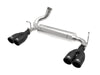 AFE 49-38086-B Series 2.5in 304 SS Axle-Back Exhaust Black 07-18 fits Jeep Wra