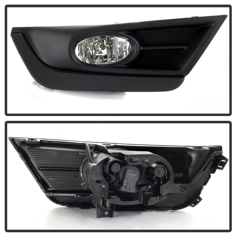 Spyder 5084903 fits Honda 17-18 CRV OEM Fog Lights w/Switch & Cover - Clear (FL