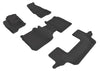 3D MAXpider 2023-2024 fits Honda HR-V Kagu 2nd Row Floormats - Black
