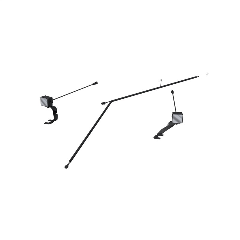 MBRP SL5270-02SA Ditch Light Kit Amber Spot Beam fits Ford Ranger Raptor 24-26 Upfitter Switch Models Only