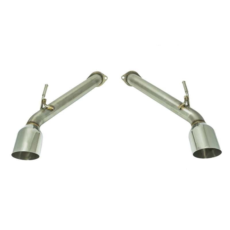 Remark RO-TSQ6-S 2017+ fits Infiniti Q60 Axle Back Exhaust Steel Single Wall Tip