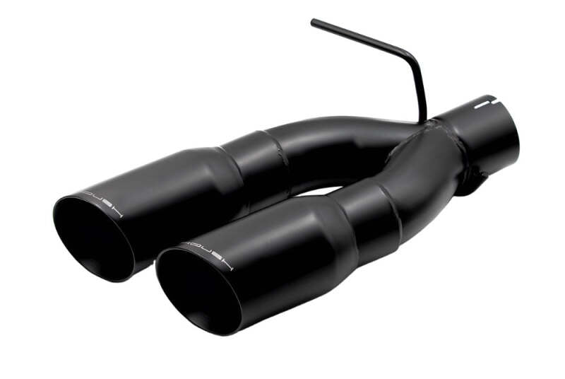 Roush 422319 21-24 fits Ford F-150 5.0L 4in Black Exhaust Y Tip Kit