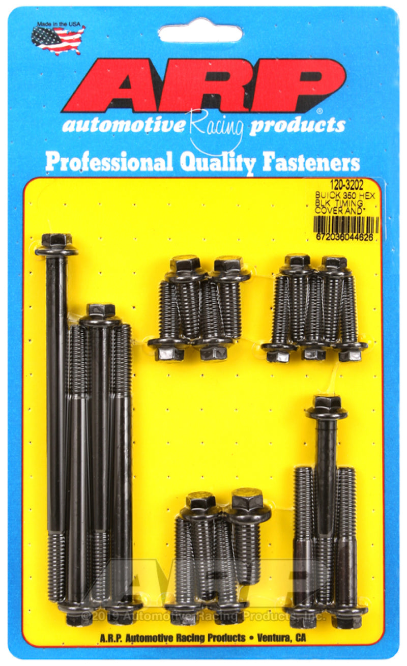 ARP 120-3202 fits Buick 350 Timing Cover and Water Pump Hex Bolt Kit