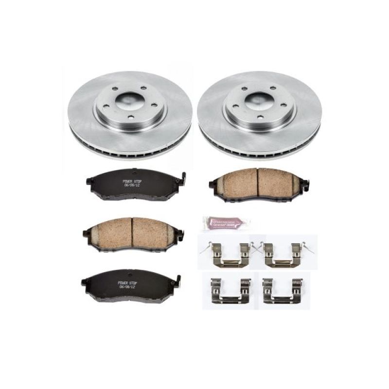PowerStop KOE152 fits Infiniti 03-04 M45 Front Autospecialty Brake Kit