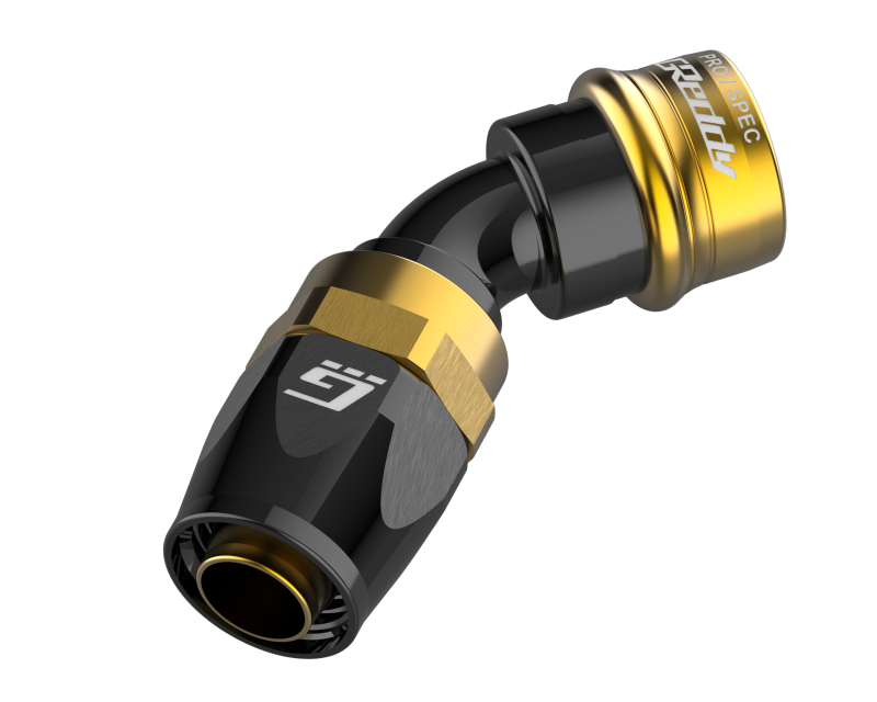GReddy 12861245 PRO/SPEC QR 45deg. Hose-End 12