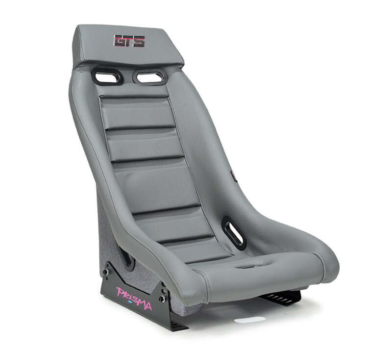 NRG PRI-150GM PRI-150GM GT Retro Bucket Seat -Gunmetal PVC Leather Gunmetal