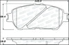 Stoptech 305.0906 Street Select Brake Pads - Front