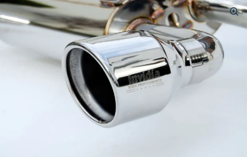 Invidia HS15FFRGV1RS 15-18 fits Ford Focus RS N1 w/Valve Rolled Polished Tip Cat