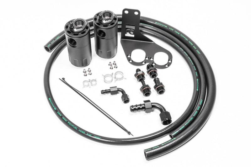 Radium Engineering 20-0026-FL 10-22 fits Lotus Evora Catch Can Kit - Fluid Lock