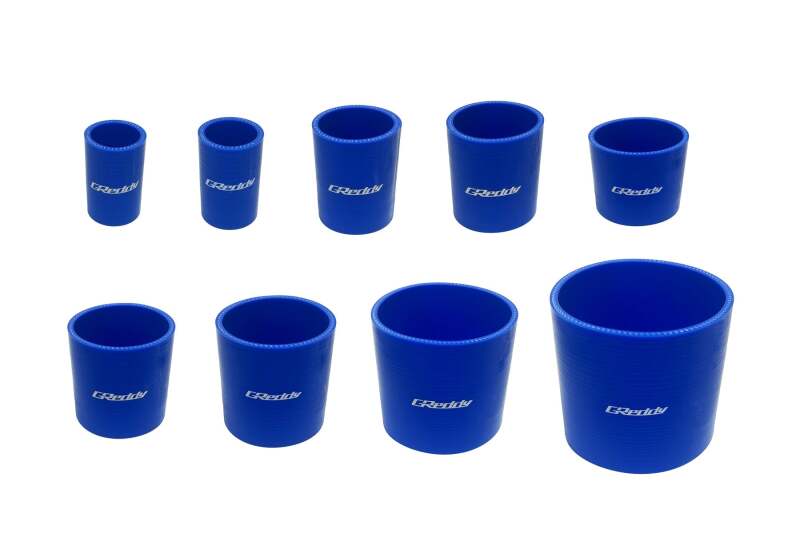 GReddy 11900774 34mm x 60mm Silicone Straight Hose - Blue