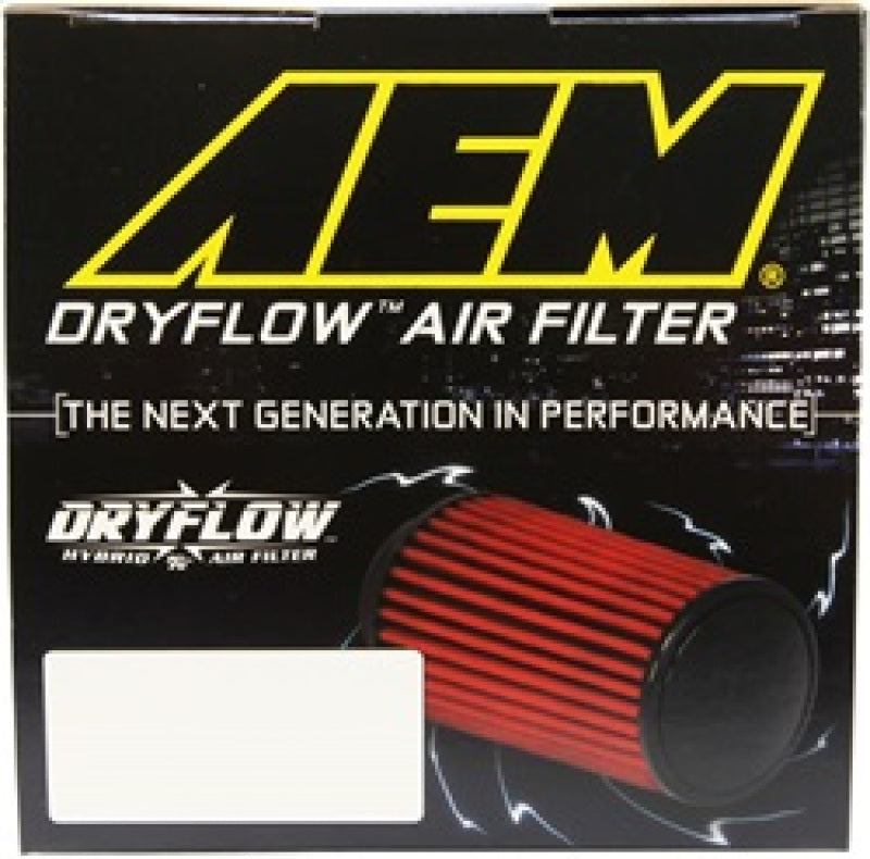 AEM 21-203DOSK Dryflow Air FIlter Conical 5.5in Base OD x 4.75in Top OD x 5in H