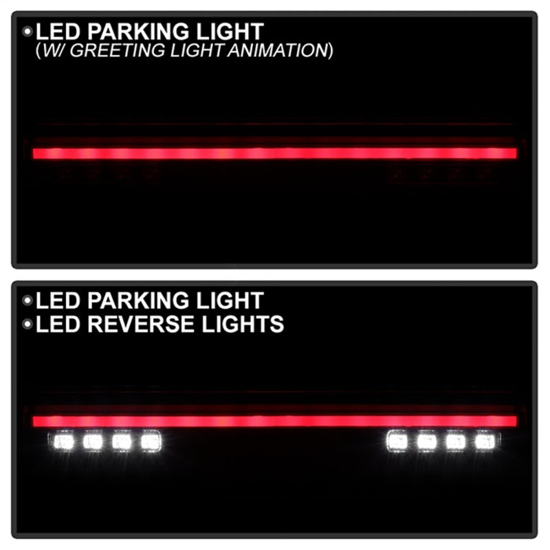 Spyder 5088925 Apex 22-24 fits Toyota GR86/BRZ LED Rear Bumper Light w/ Fog Lig