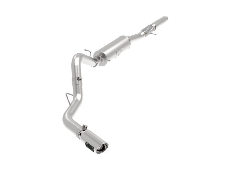 AFE 49-44116-P GT Series 4in 409SS Cat Back Exh System Polished Tip 14-18GM fi