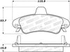 Stoptech 308.08991 Street Brake Pads