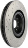 Stoptech 127.33112L 09 fits VW Passat CC / 06-09 Passat Slotted & Drilled Left Front Rotor