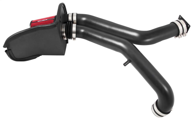 Spectre 9050 97-06 fits Jeep Wrangler L6-4.0L F/I Air Intake Kit - Tex. Black w/Red Filter