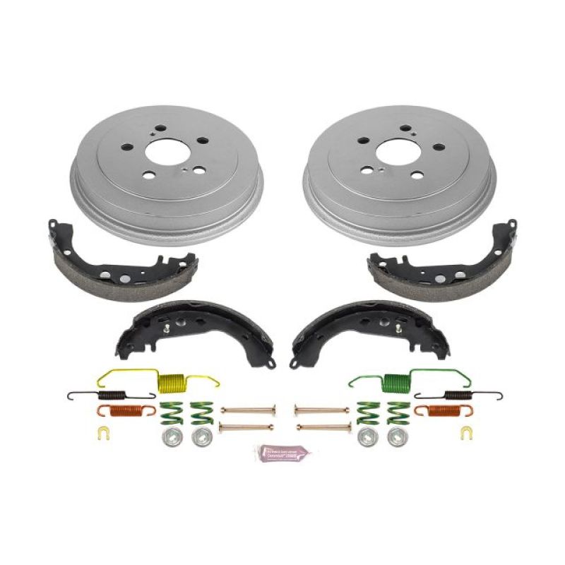PowerStop KOE15366DK fits Toyota 03-08 Corolla Rear Autospecialty Drum Kit