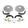 PowerStop KOE15366DK fits Toyota 03-08 Corolla Rear Autospecialty Drum Kit