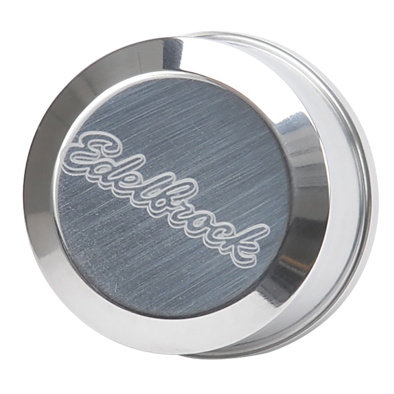 Edelbrock 4213 Billet Aluminum Breather w/ Polished Finish