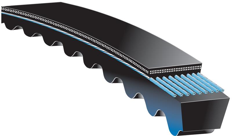 Gates 3VX500 Super HC Molded Notch V-Belt 3VX 3/8in x 50in