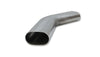 Vibrant 13189 al (Nominal Size) T304 SS 45 deg Mandrel Bend 6in x 6in leg lengt