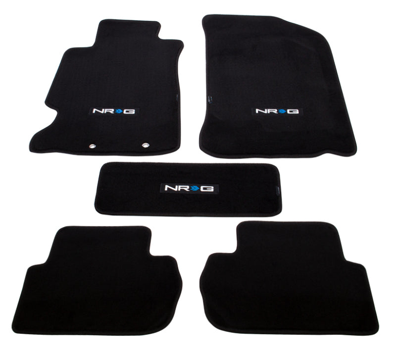 NRG FMR-220NRG Floor Mats - fits Acura 02-06 RSX (NRG Logo) - 5pc.