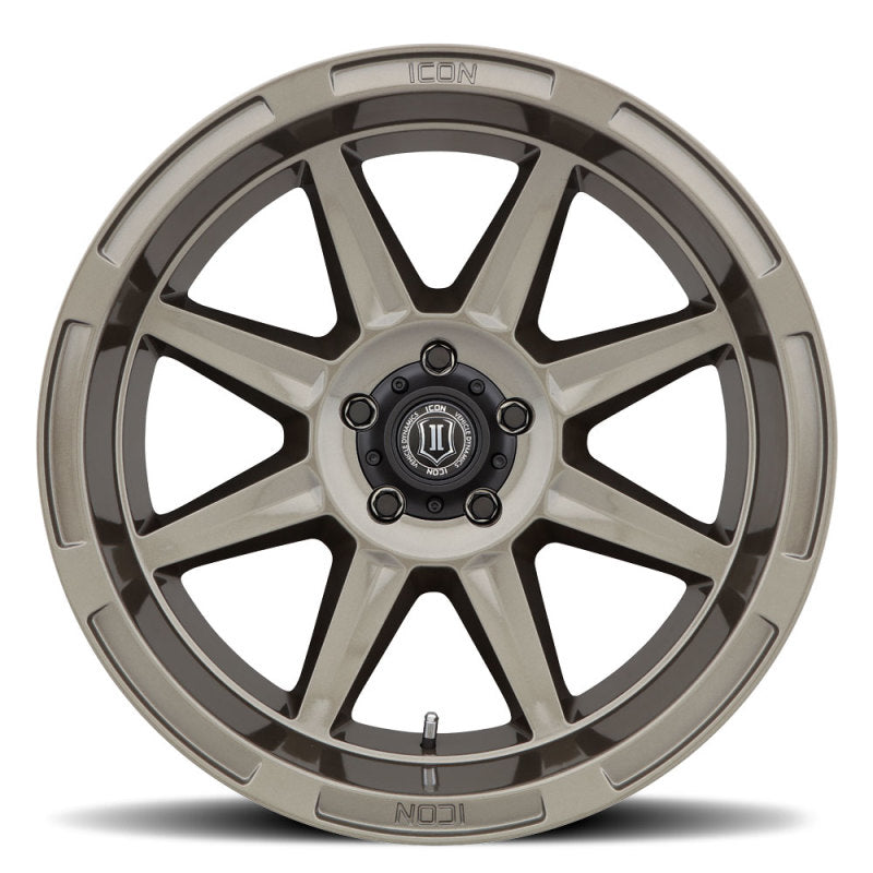 ICON 6020108345BG Bandit 20x10 6x5.5 -24mm Offset 4.5in BS Gloss Bronze Wheel