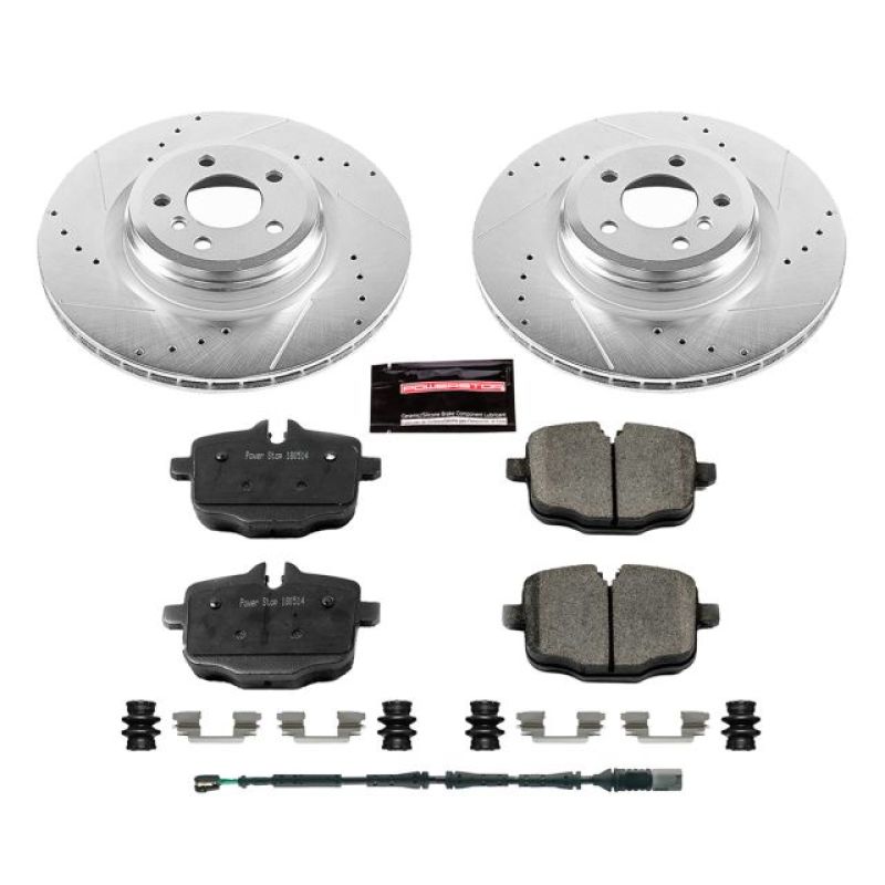 PowerStop K6416 fits BMW 10-15 550i GT Rear Z23 Evolution Sport Brake Kit