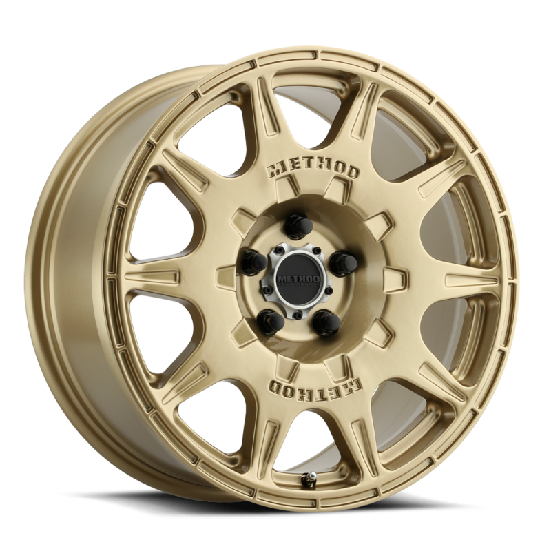 Method MR50278012138-2 MR502 RALLY 17x8 +38mm Offset 5x4.5 67.1mm CB Gold Wheel