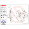 Brembo OE 09.D762.10 19-22 fits Mercedes-Benz G63 AMG Friction Brake Disc