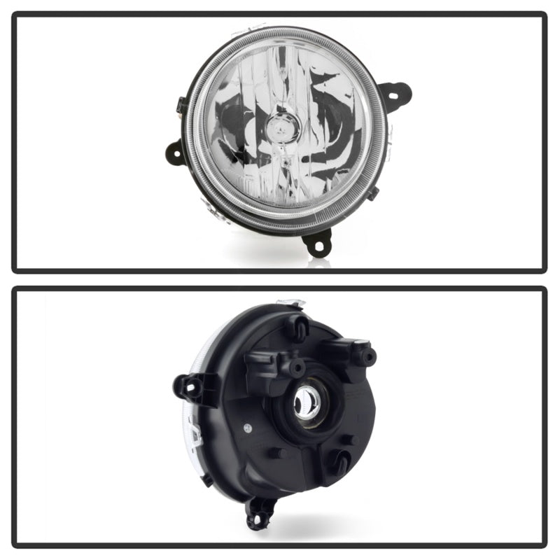xTune 9042751 07-17 fits Jeep Patriot (w/o Auto Leveling Lights) OEM Style Head