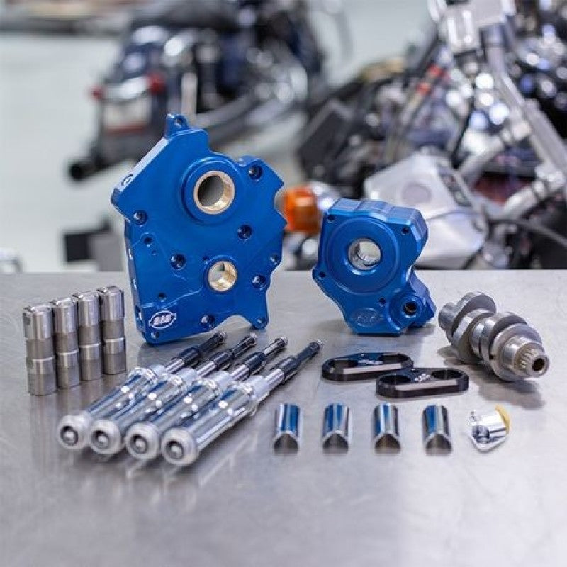 S&S 310-0999B Cycle 2017+ Water Cooled M8 Models Chain Drive 465C Cam Chest Kit