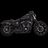 Vance and Hines 46374 Vance & Hines HD Sportster 04-22 fits Mini Grenades Bla