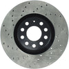 Stoptech 128.33096R 01-06 Audi All Road / 05-09 A4/A4 Quattro / 6/99-04 A6 Quattro Drilled Right Front Rotor