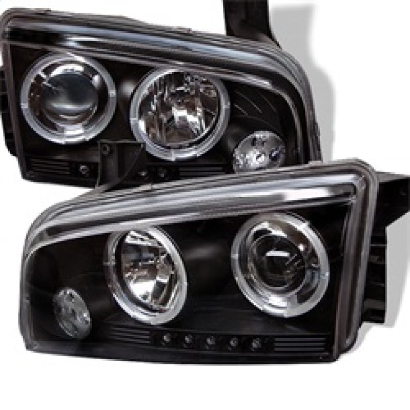 Spyder 5009739 fits Dodge 06-10 Charger Projector Headlights Halogen Only - LED