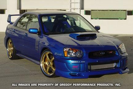 GReddy 17060023 04+ WRX & STi Fiberglass Front Lip Spoiler