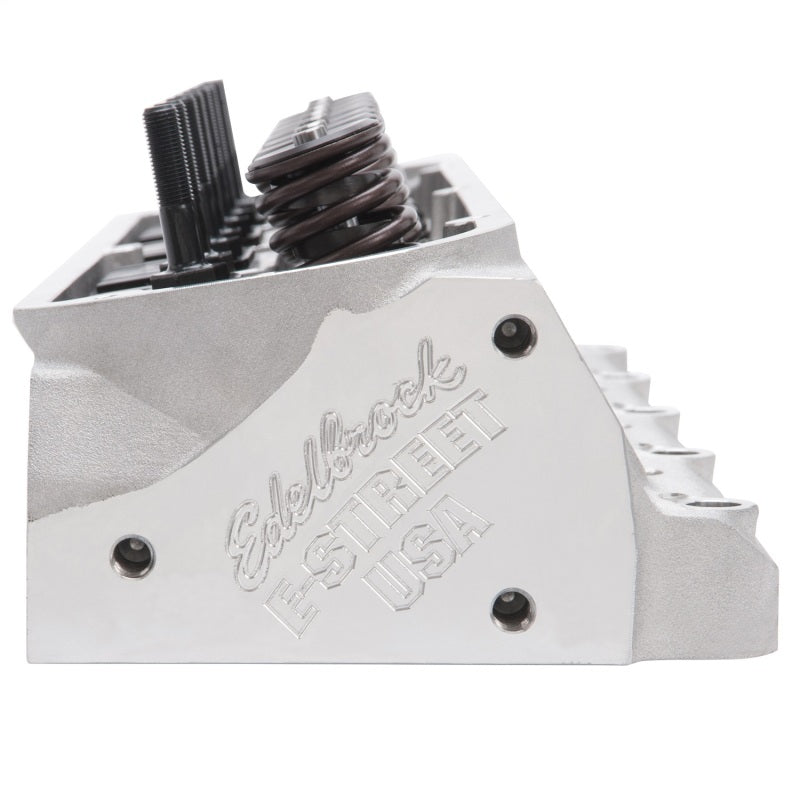 Edelbrock 5023 Cylinder Heads E-Street Sb-fits Ford w/ 1 90In Intake Valves Complete Packaged In Pairs