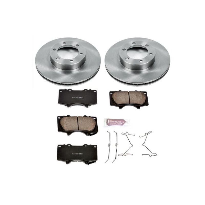 PowerStop KOE2421 fits Lexus 03-09 GX470 Front Autospecialty Brake Kit