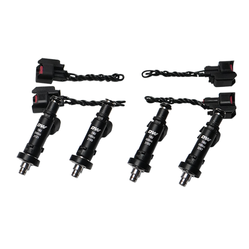 DeatschWerks 18U-04-0550-4 91-01 fits Acura Integra / 92-00 Honda Civic OBD I and II B/D/H Series 550cc Injectors