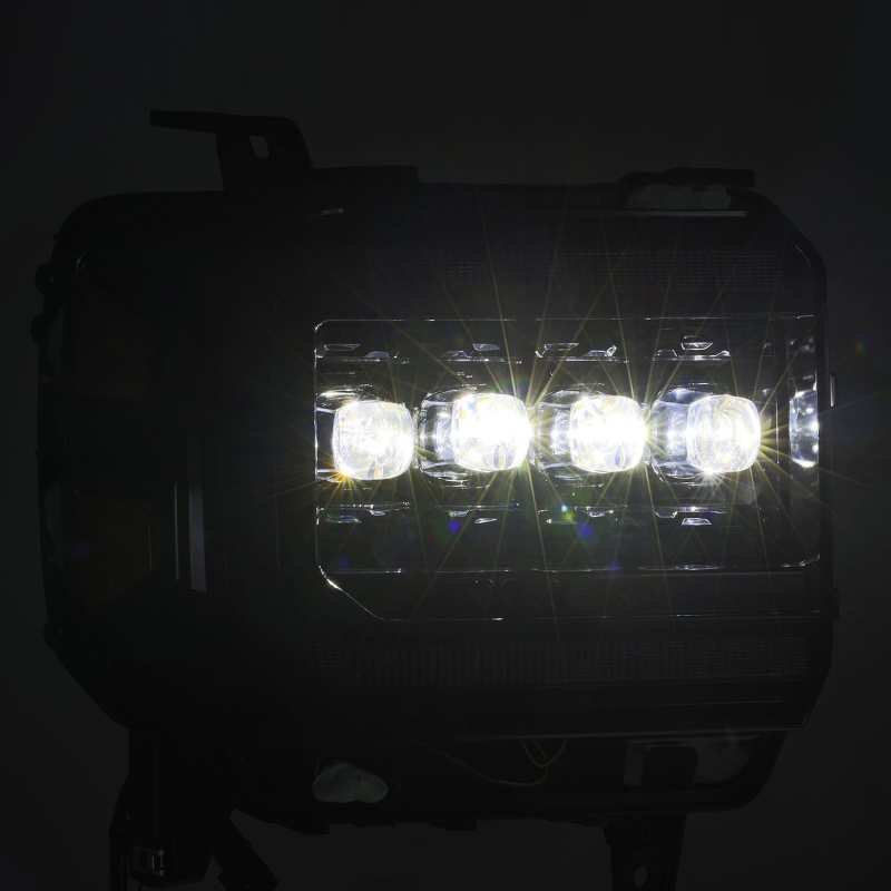 AlphaRex 880616 fits GMC 14-18 Sierra NOVA LED Proj Headlights Plnk Style Alpha