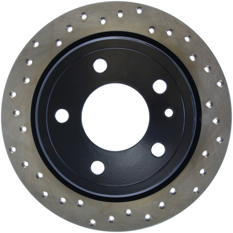 Stoptech 128.34016R Drilled Sport Brake Rotor