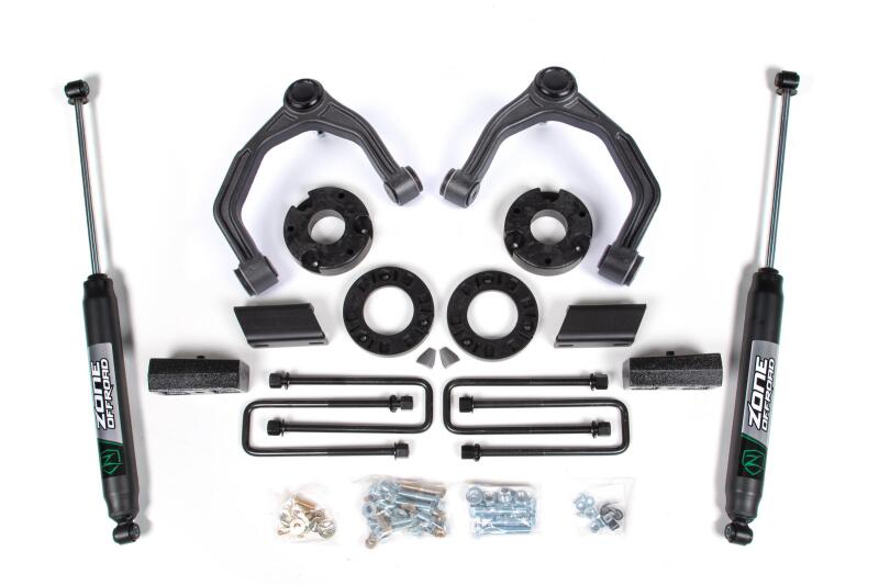 Zone Offroad ZONC47N 19-24 fits Chevy Silverado 1500 3.5in Lift Kit