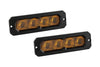 Diode Dynamics DD8169P SS6 Sport Yellow Flood Flush ABL (pair) 3000K