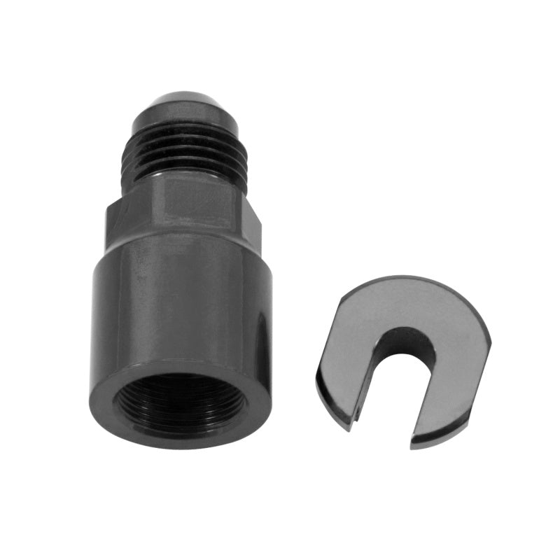Russell 641303 Performance -6 AN male to 1/4in SAE Quick-Disconnect Female (Black Single)
