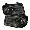 Spyder 5075673 fits Chrysler 05-10 300C Projector Headlights LED DRL Smoke High