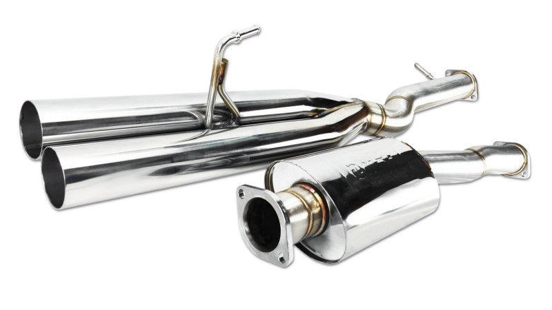 ISR Performance IS-EPDUAL-G35CPE EP (Straight Pipes) Dual Tip Exhaust - fits Infiniti 03-07 G35 Coupe