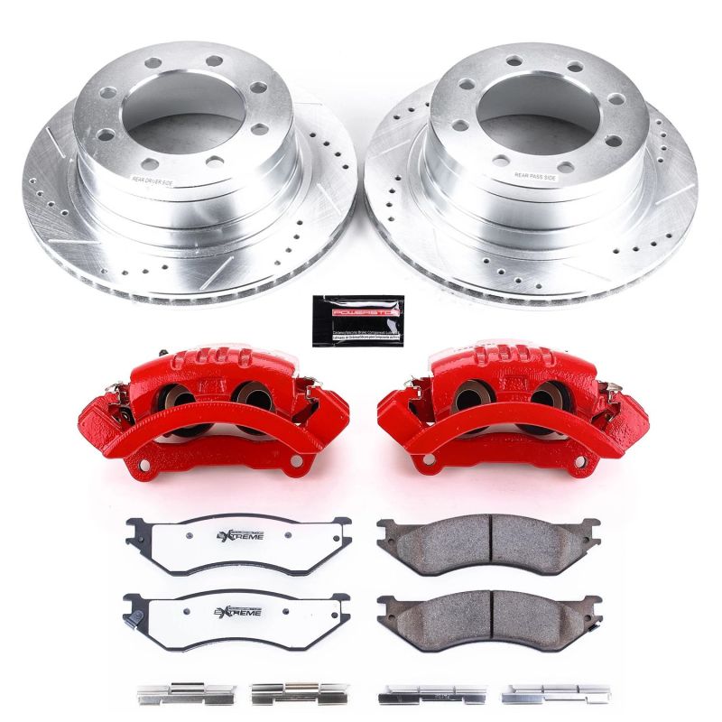 PowerStop KC5490-36 03-08 fits Dodge Ram 3500 Rear Z36 Truck&Tow Kit w/Cals